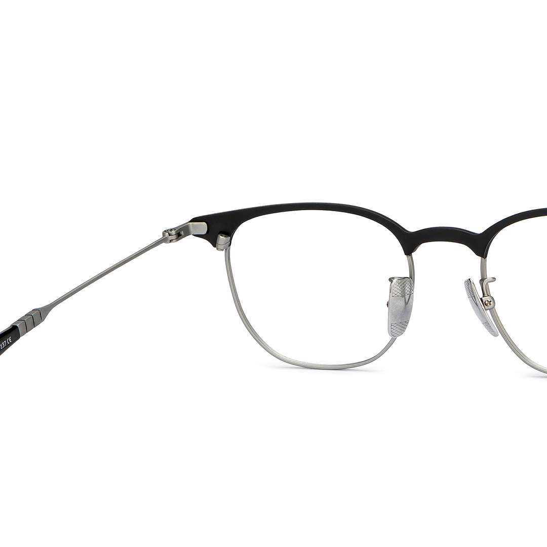 John Jacobs Silver Full Rim Oval right side