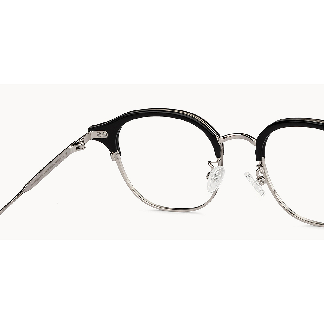 John Jacobs Online Silver Full Rim Round right side