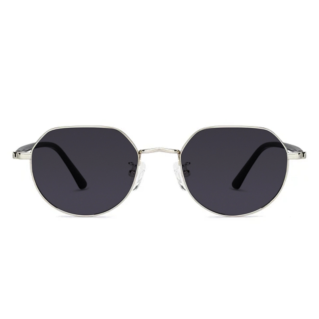 John Jacobs Online Silver Full Rim Round right side