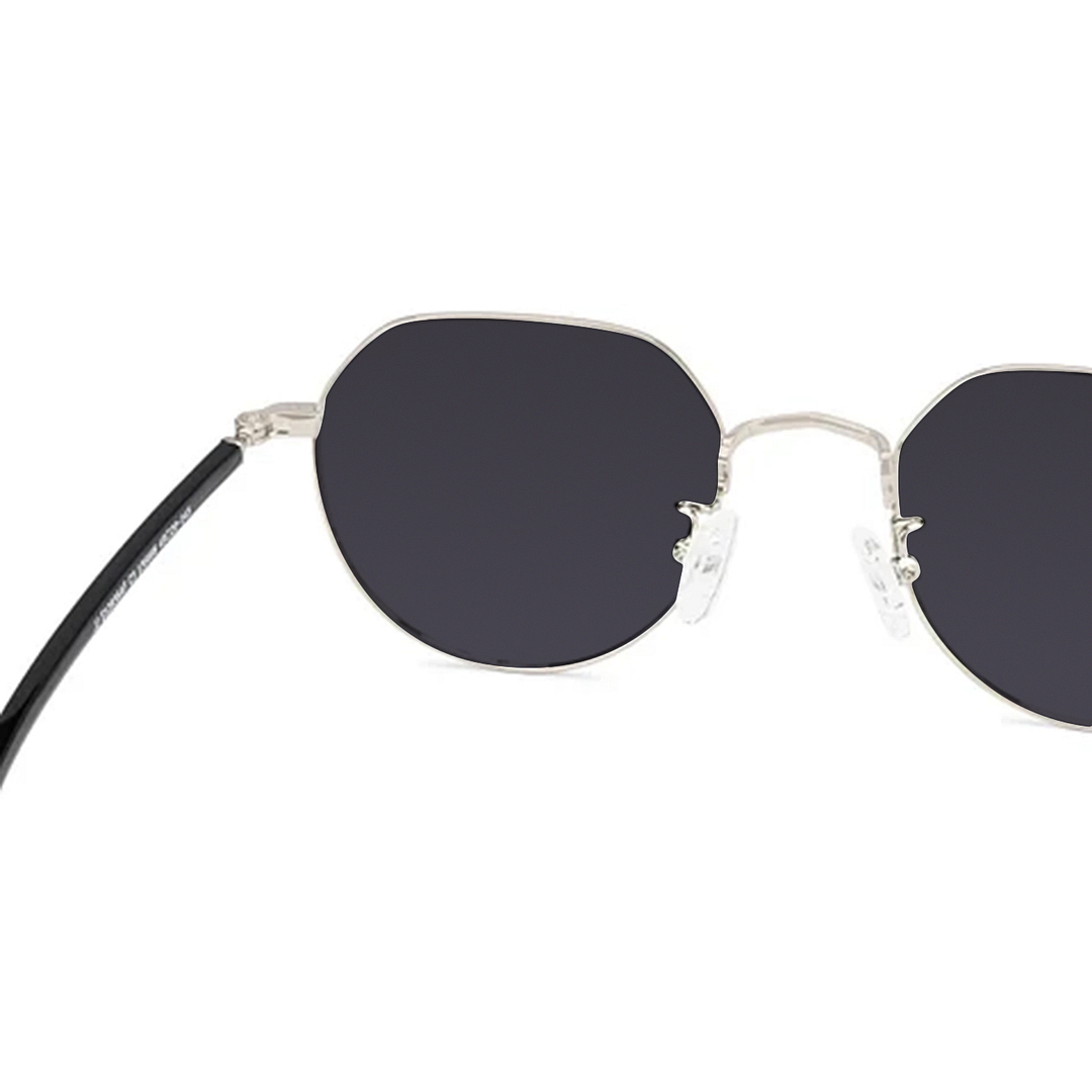 John Jacobs Online Silver Full Rim Round right side