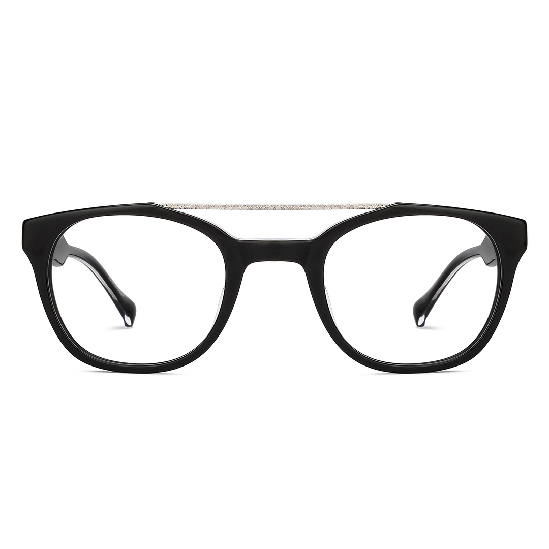 John Jacobs Online Silver Full Rim Square left side