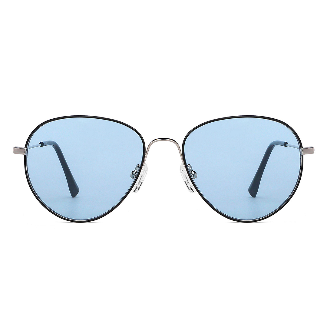 John Jacobs Silver Full Rim Round left side