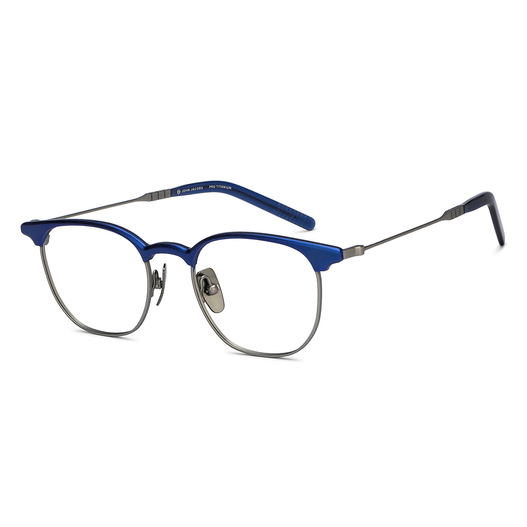 John Jacobs Silver Full Rim Round right side