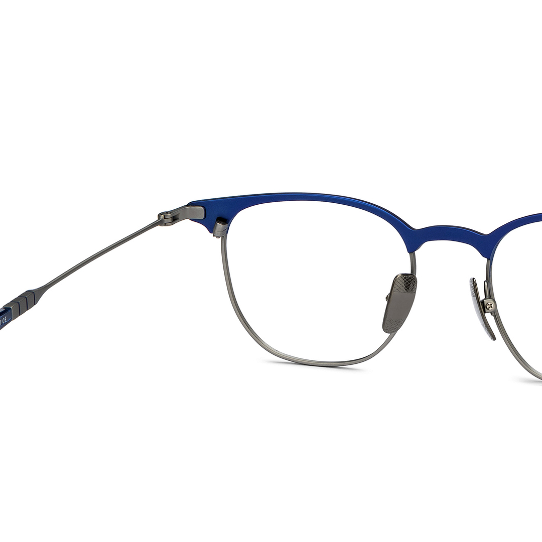 John Jacobs Silver Full Rim Round right side