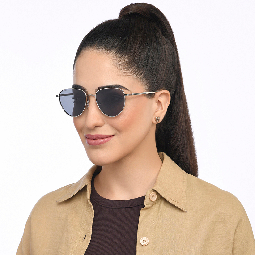 John Jacobs Silver Full Rim Round right side