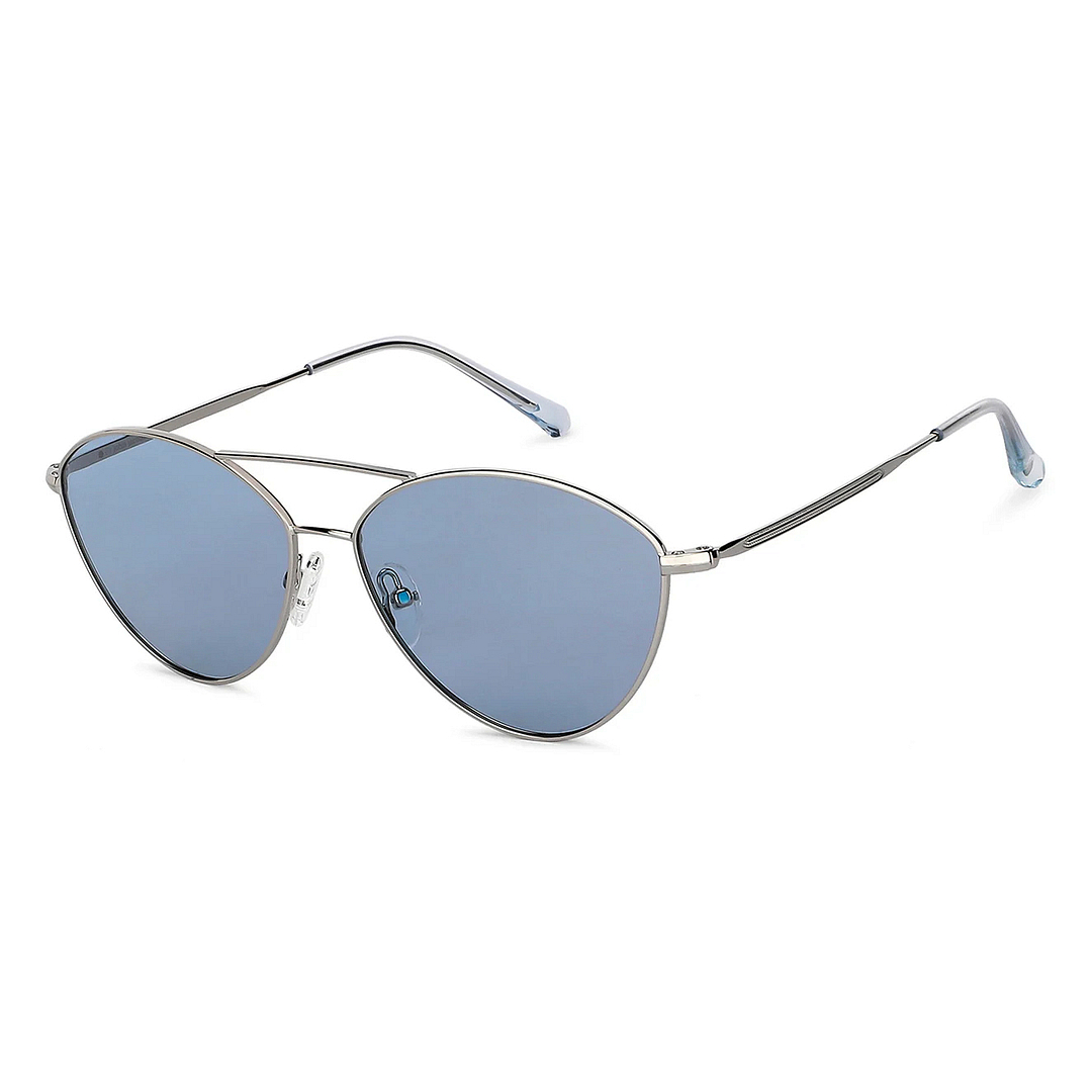 John Jacobs Silver Full Rim Cat Eye right side