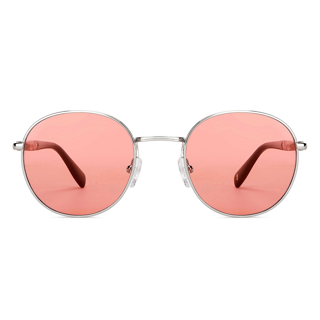 John Jacobs Silver Full Rim Round left side