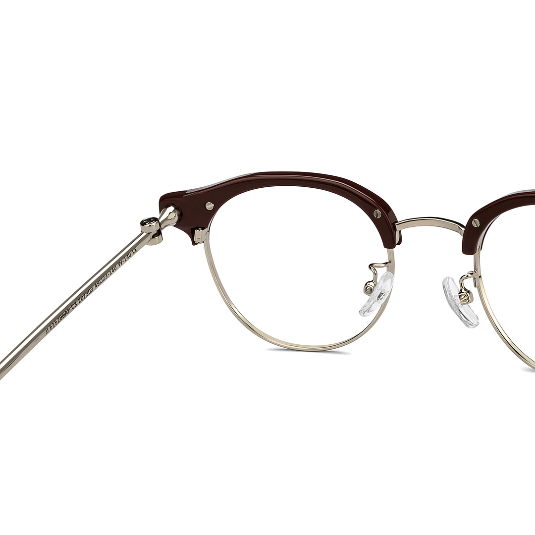 John Jacobs Online Silver Full Rim Round right side