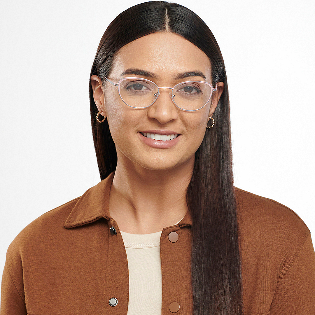 John Jacobs Online Silver Full Rim Round left side