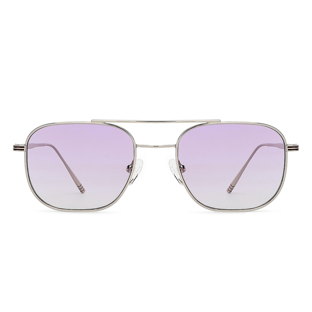 John Jacobs Online Silver Full Rim Aviator right side