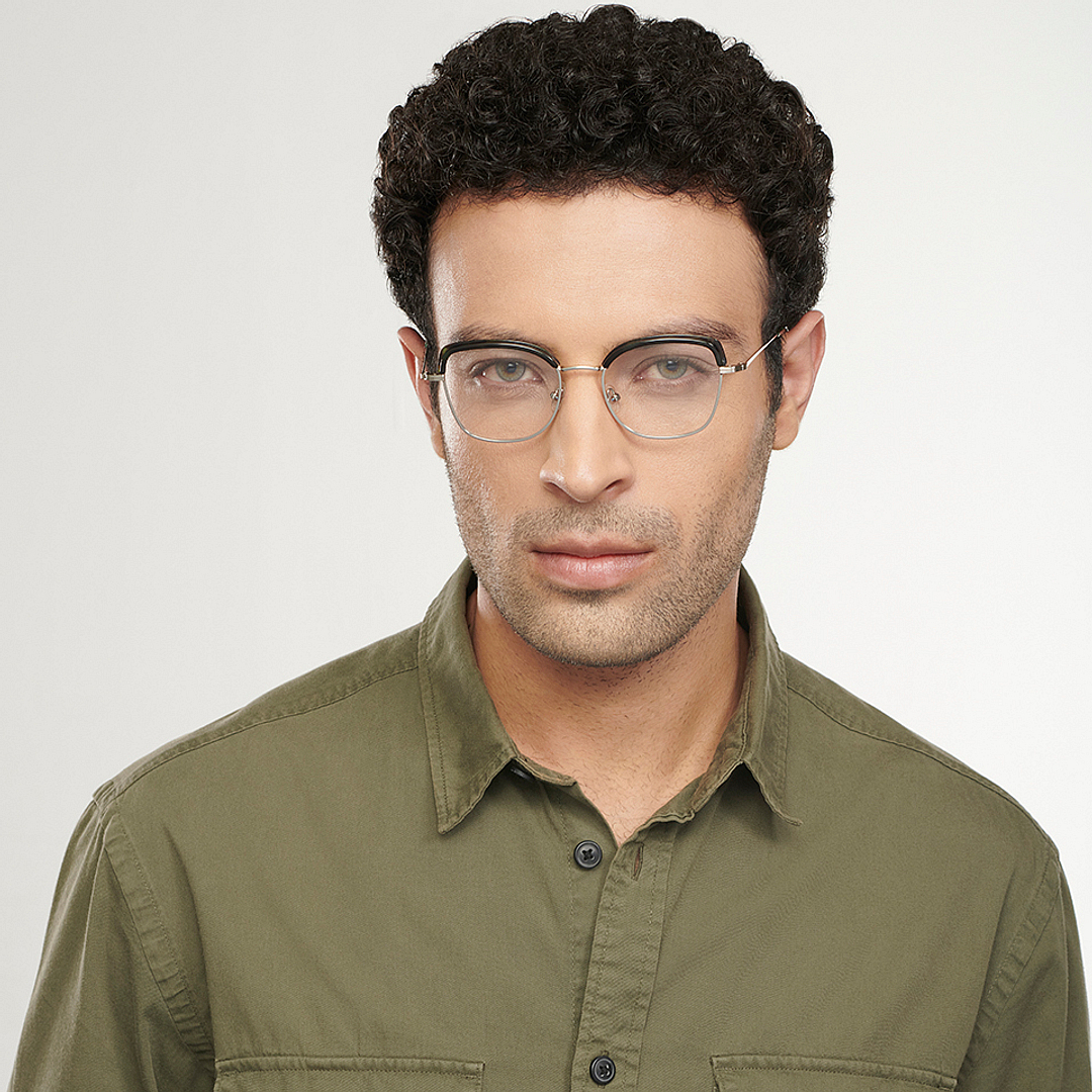 John Jacobs Online Silver Full Rim Cat Eye left side