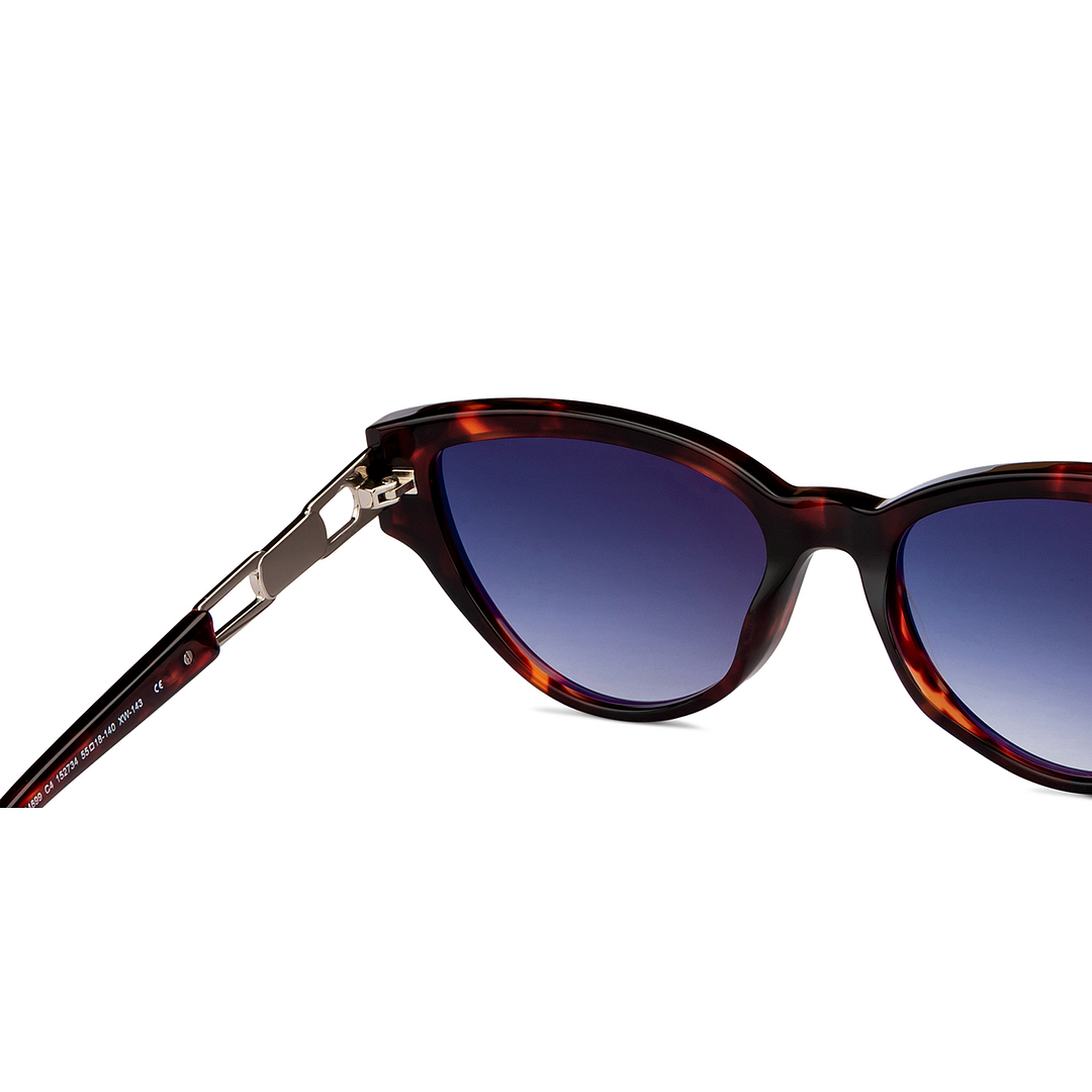 John Jacobs Online Tortoise Full Rim Cat Eye right side