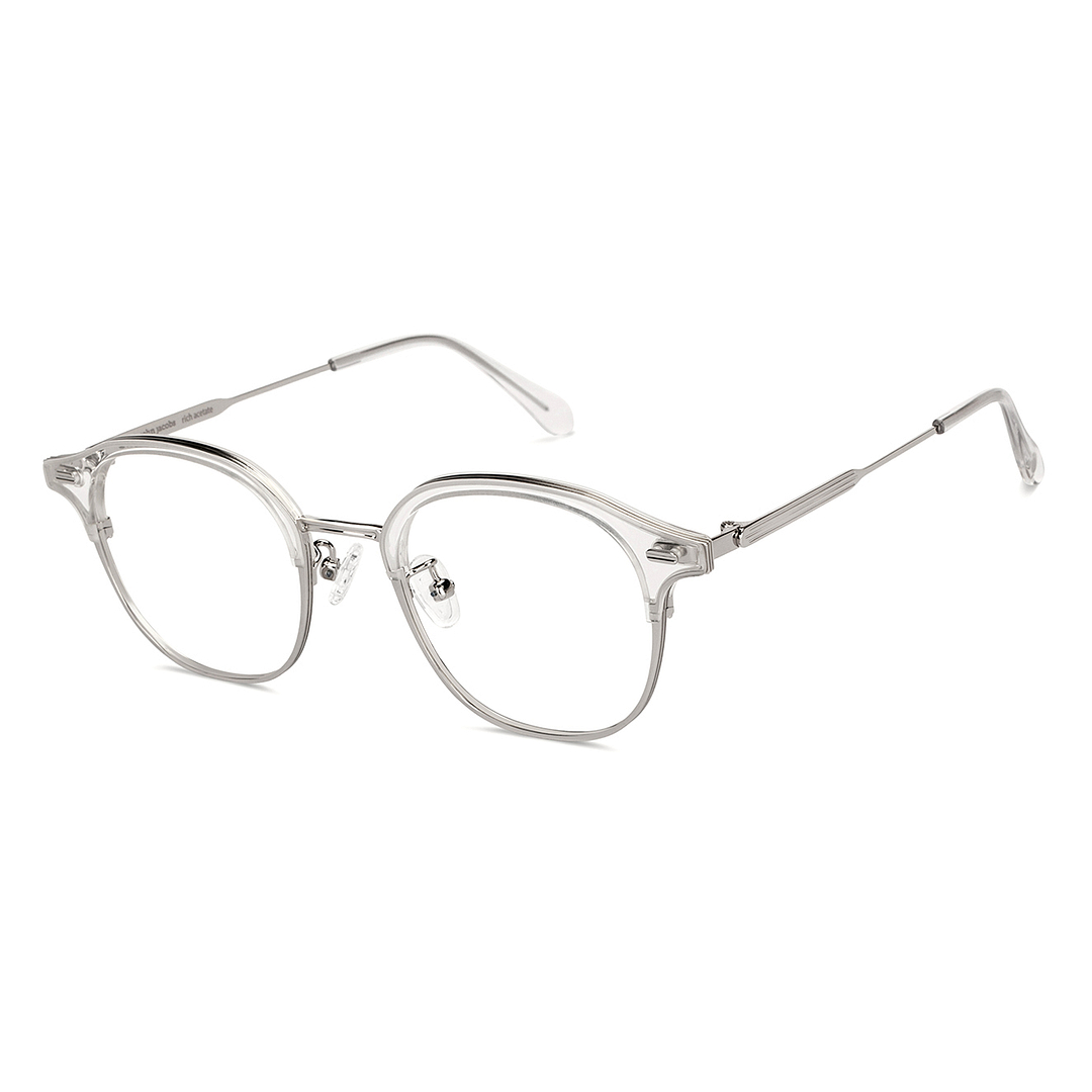 John Jacobs Online Silver Full Rim Round right side