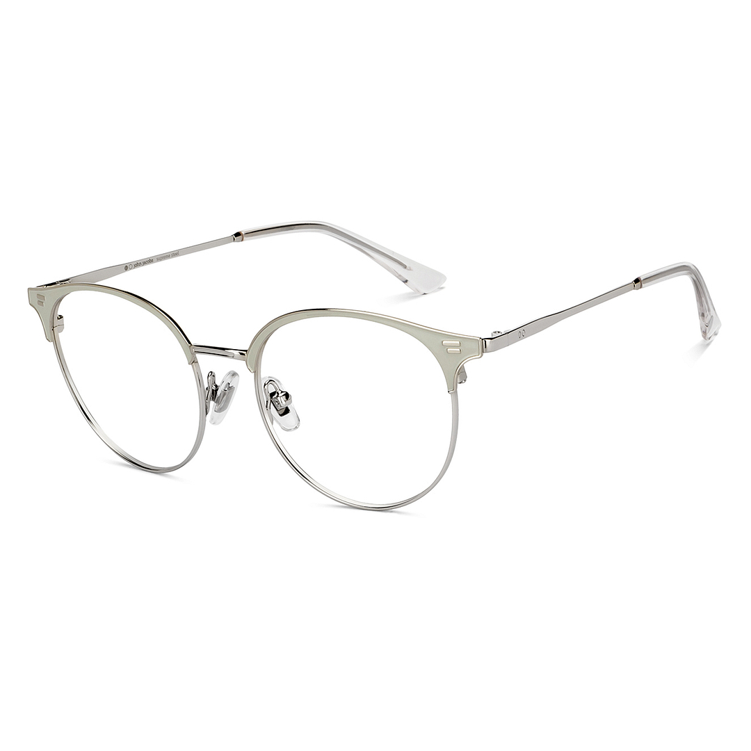 John Jacobs Online Silver Full Rim Round right side