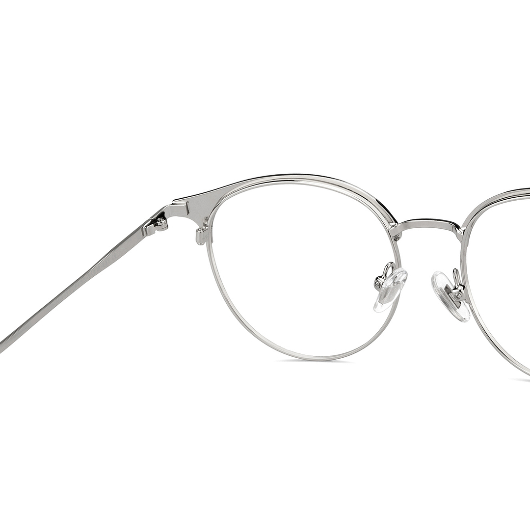 John Jacobs Online Silver Full Rim Round right side