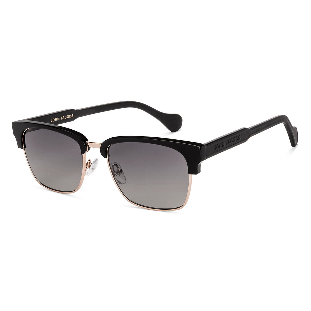 ショーンリミテッド Smoke Grey Black Full Rim Clubmaster John Jacobs JJ Tints JJ