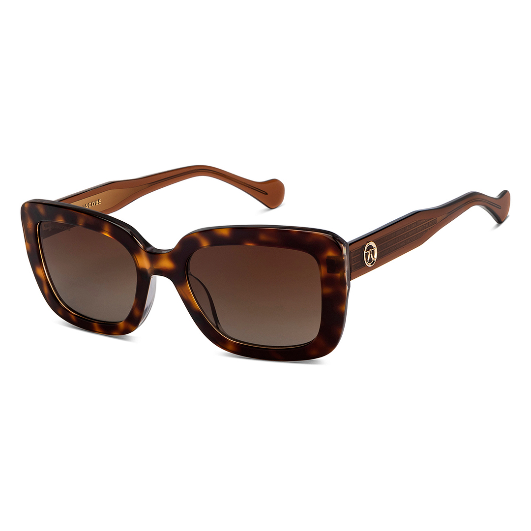 John Jacobs Online Tortoise Full Rim Rectangle right side
