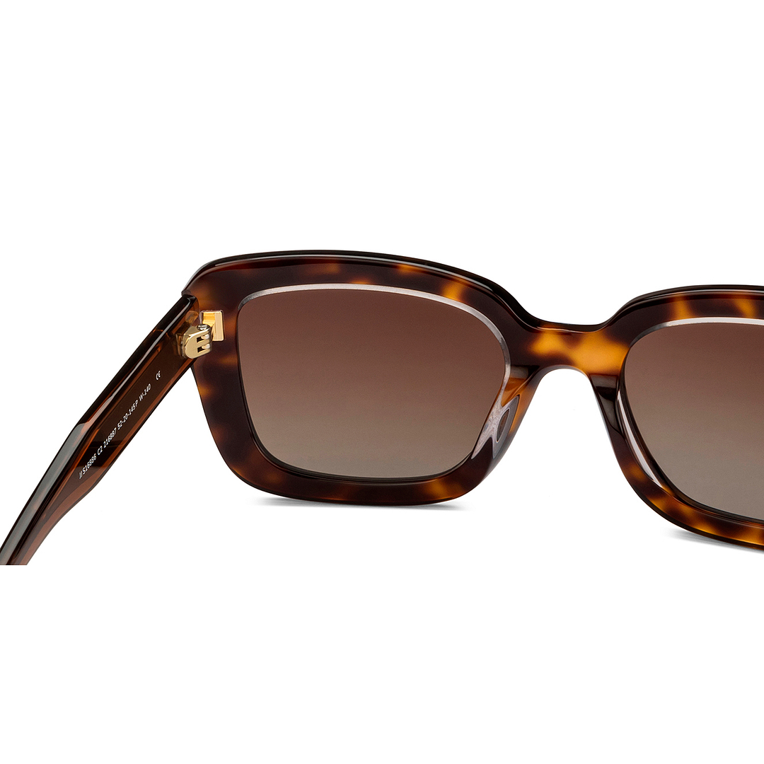 John Jacobs Online Tortoise Full Rim Rectangle right side