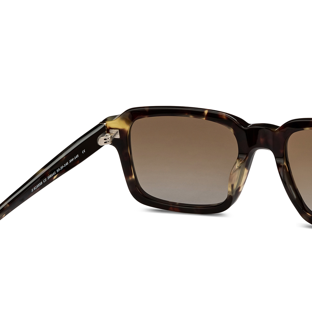 John Jacobs Online Tortoise Full Rim Square right side