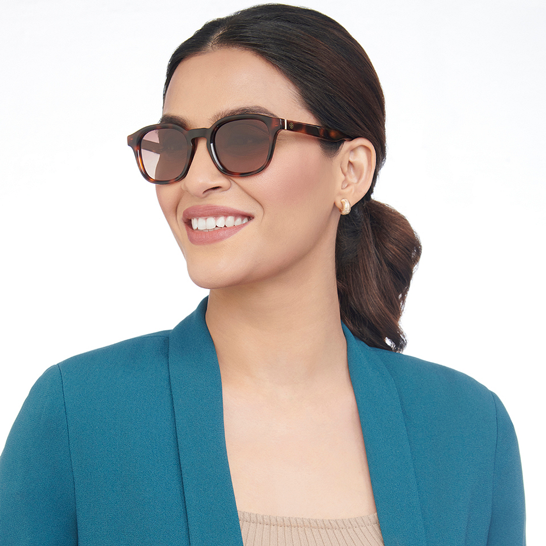 John Jacobs Online Tortoise Full Rim Square right side