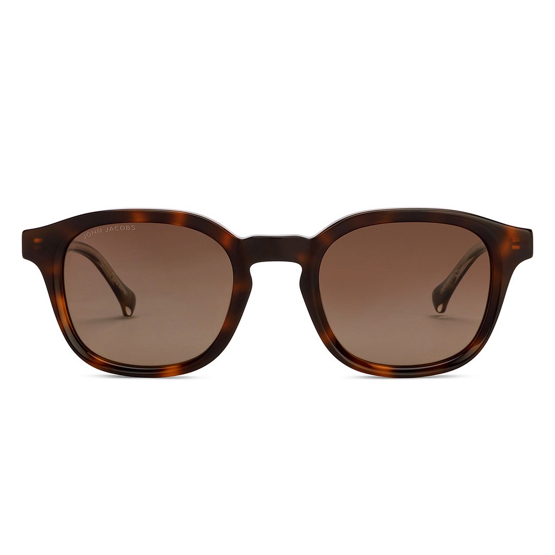 John Jacobs Online Tortoise Full Rim Square left side