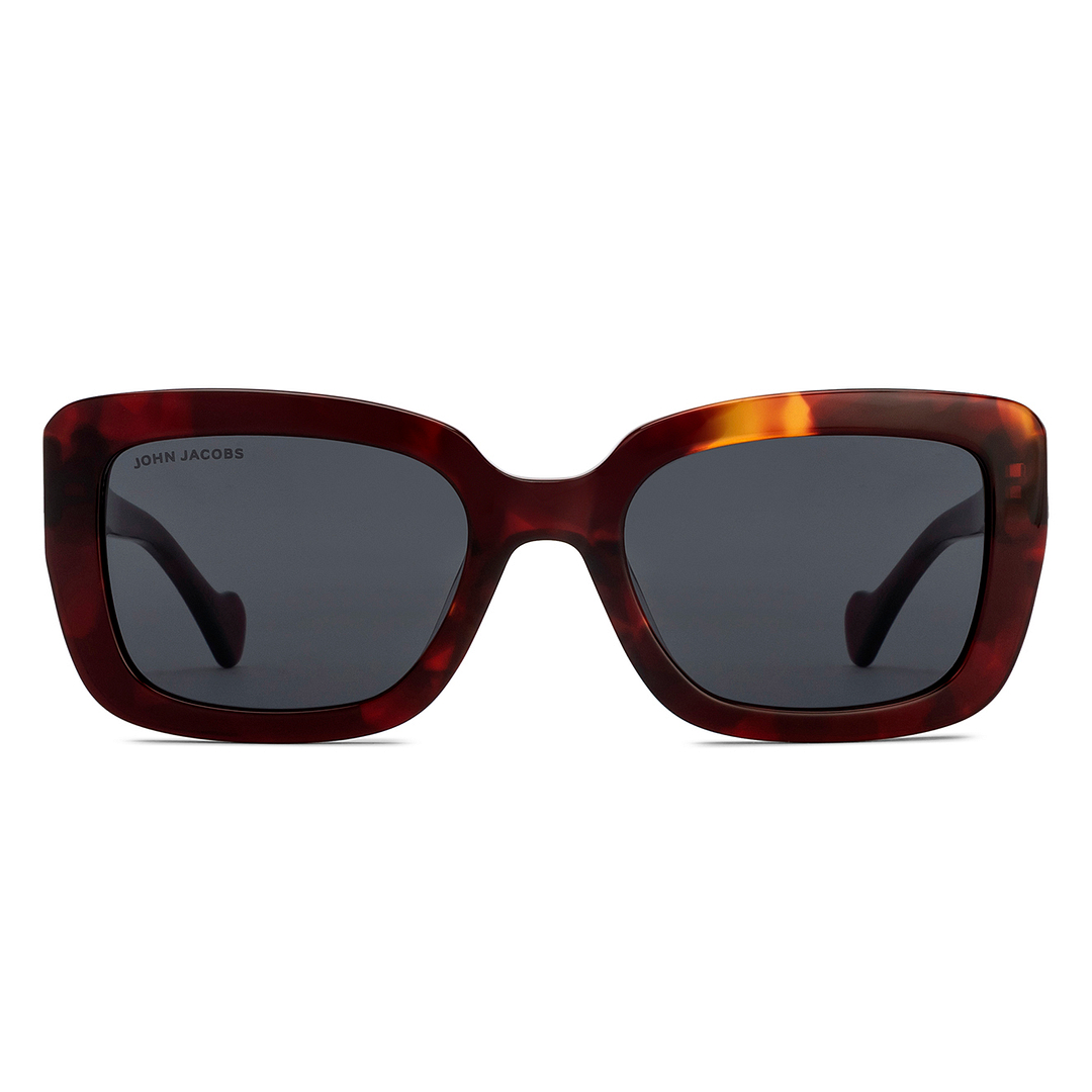 John Jacobs Online Tortoise Full Rim Rectangle right side