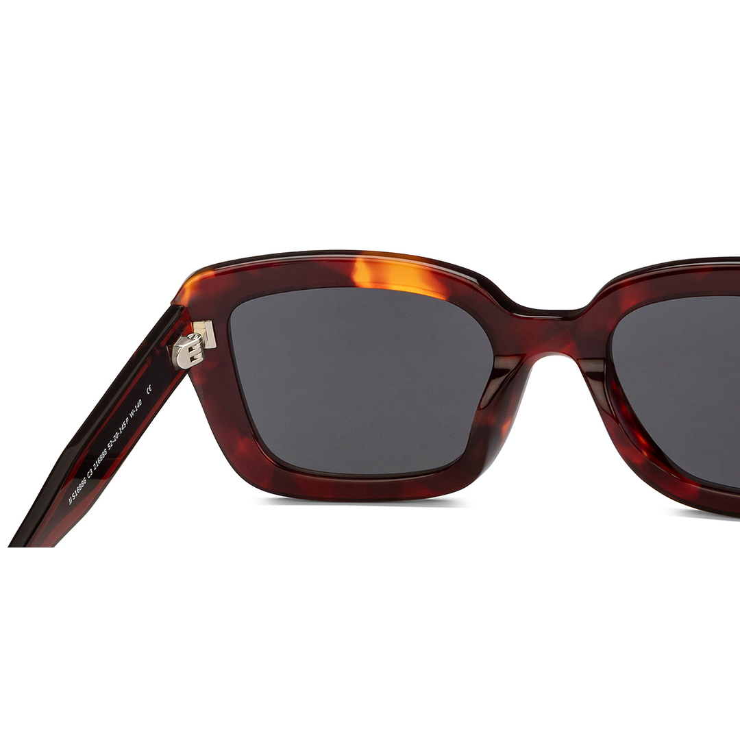 John Jacobs Online Tortoise Full Rim Rectangle right side