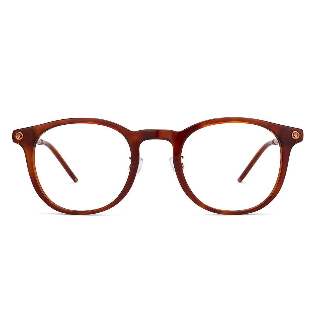 John Jacobs Online Tortoise Full Rim Round right side