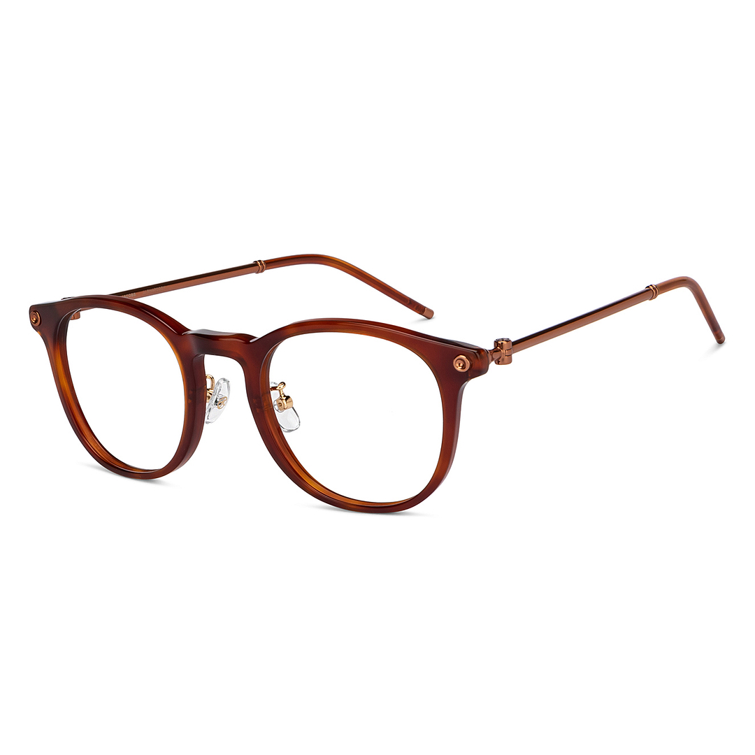 John Jacobs Online Tortoise Full Rim Round left side
