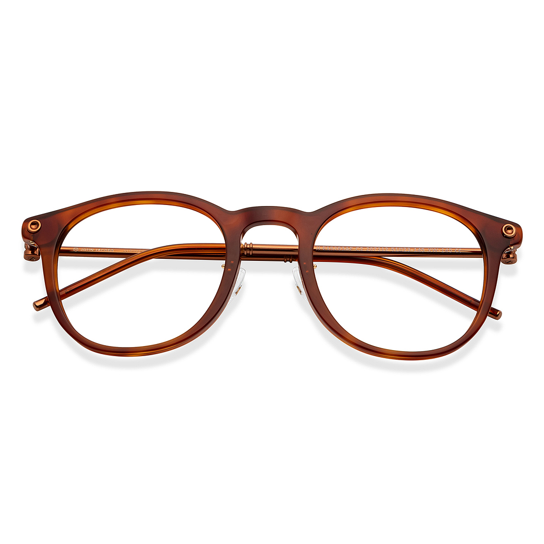 John Jacobs Online Tortoise Full Rim Round left side