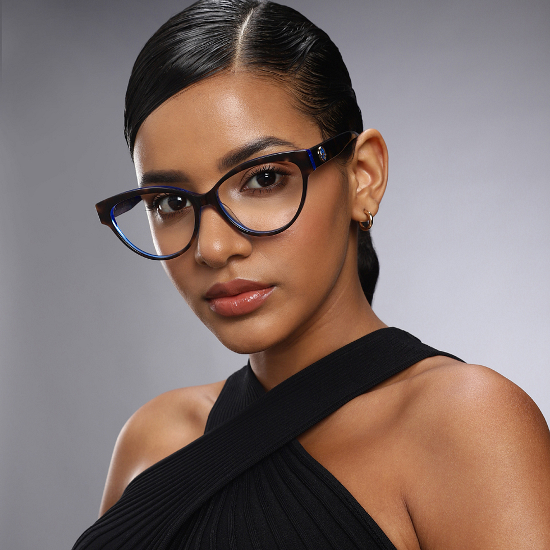 John Jacobs Tortoise Full Rim Cat Eye left side