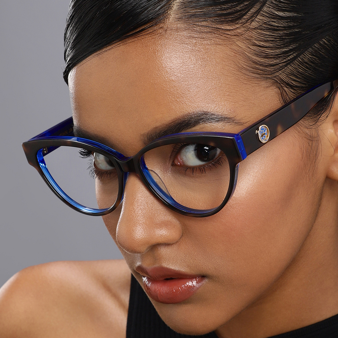 John Jacobs Tortoise Full Rim Cat Eye right side