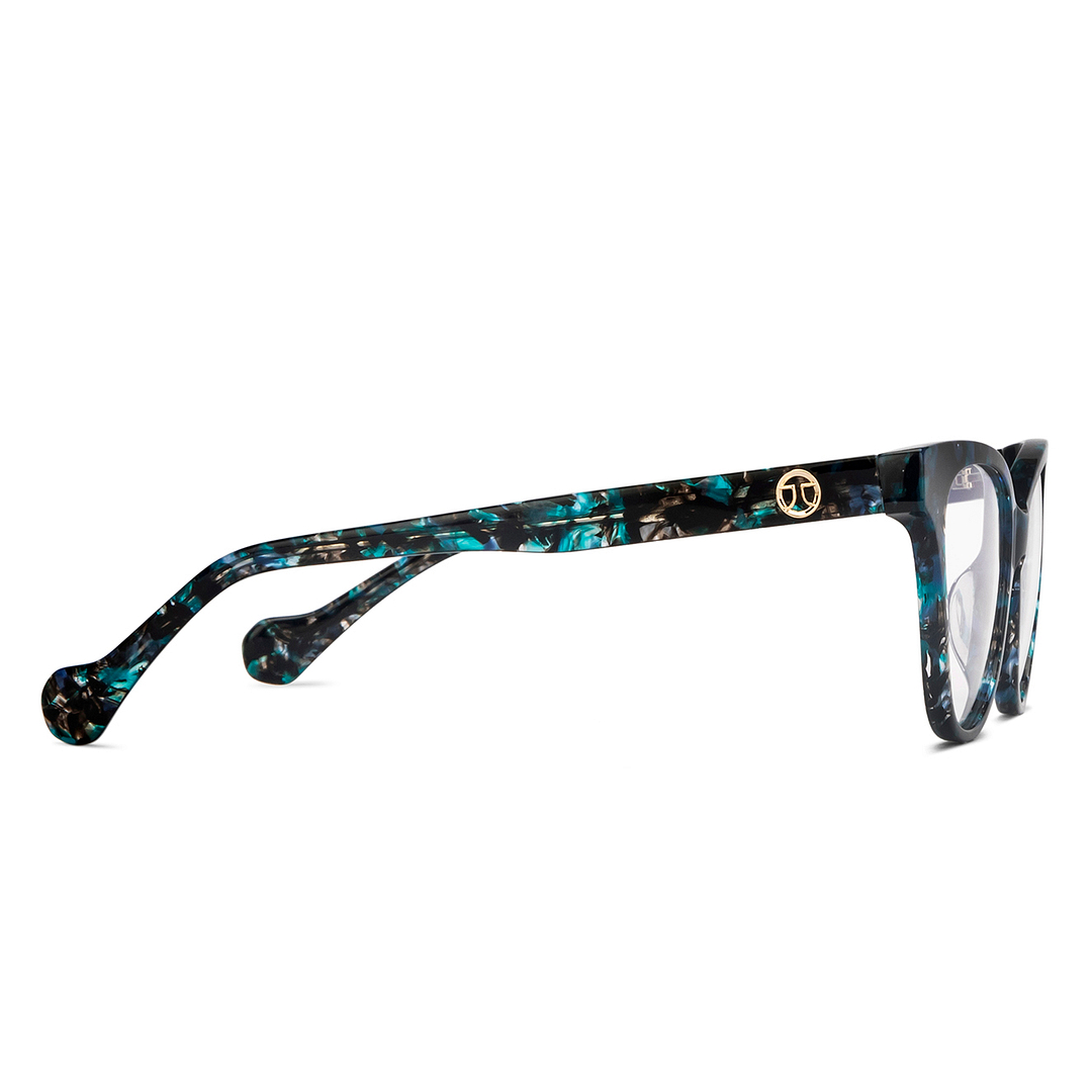 John Jacobs Tortoise Full Rim Cat Eye left side