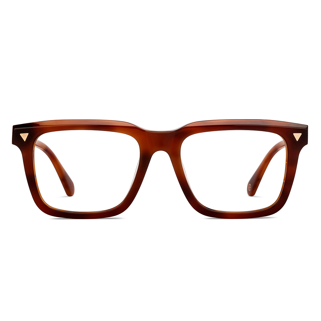 John Jacobs Tortoise Full Rim Square right side
