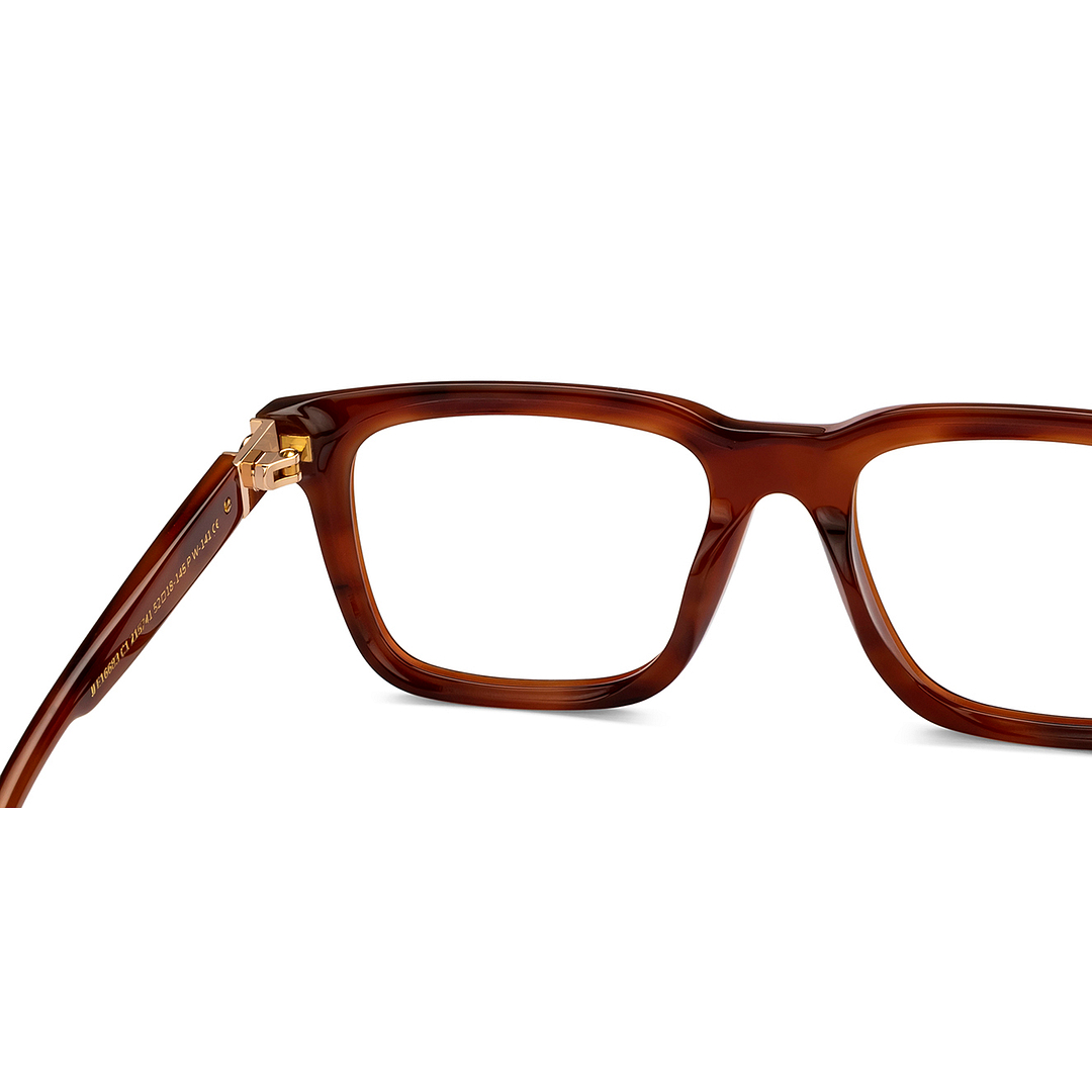 John Jacobs Tortoise Full Rim Square right side
