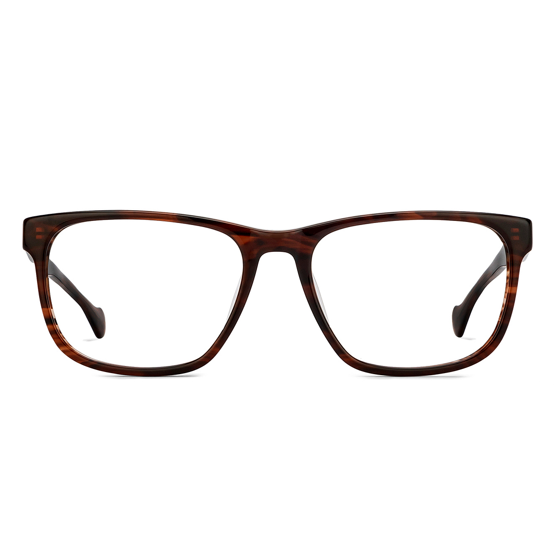 John Jacobs Tortoise Full Rim Square right side