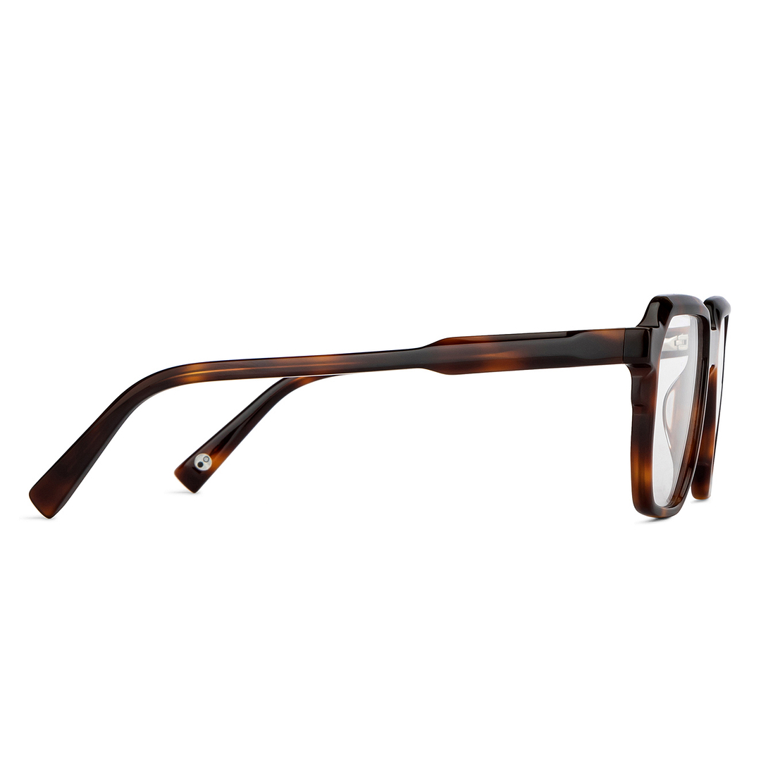 John Jacobs Online Tortoise Full Rim Square left side