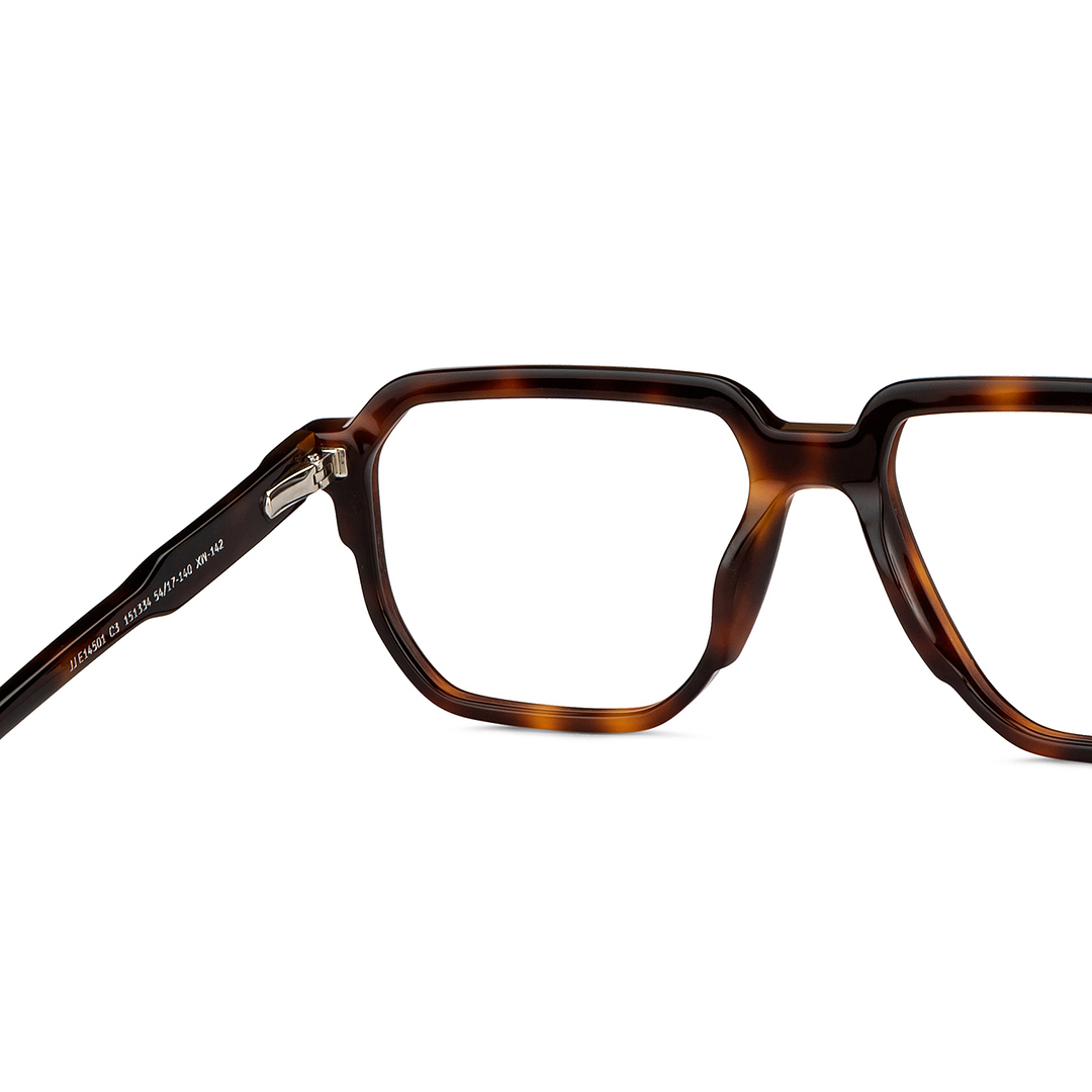 John Jacobs Online Tortoise Full Rim Square right side