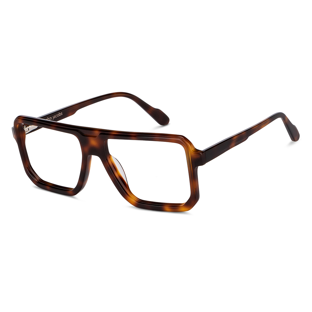 John Jacobs Online Tortoise Full Rim Square right side