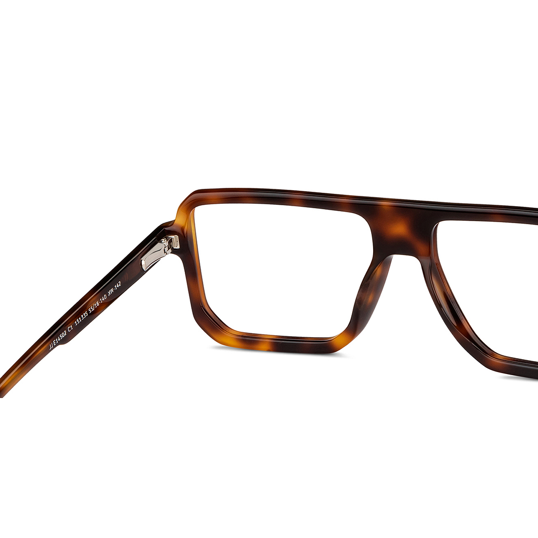 John Jacobs Online Tortoise Full Rim Square right side