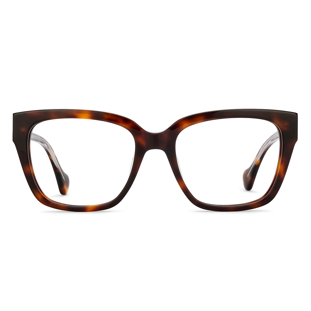 John Jacobs Tortoise Full Rim Square right side
