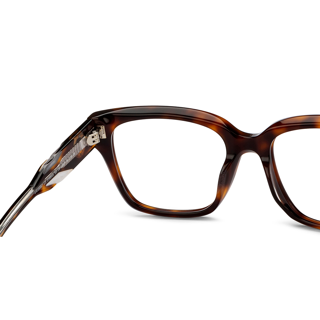 John Jacobs Tortoise Full Rim Square right side