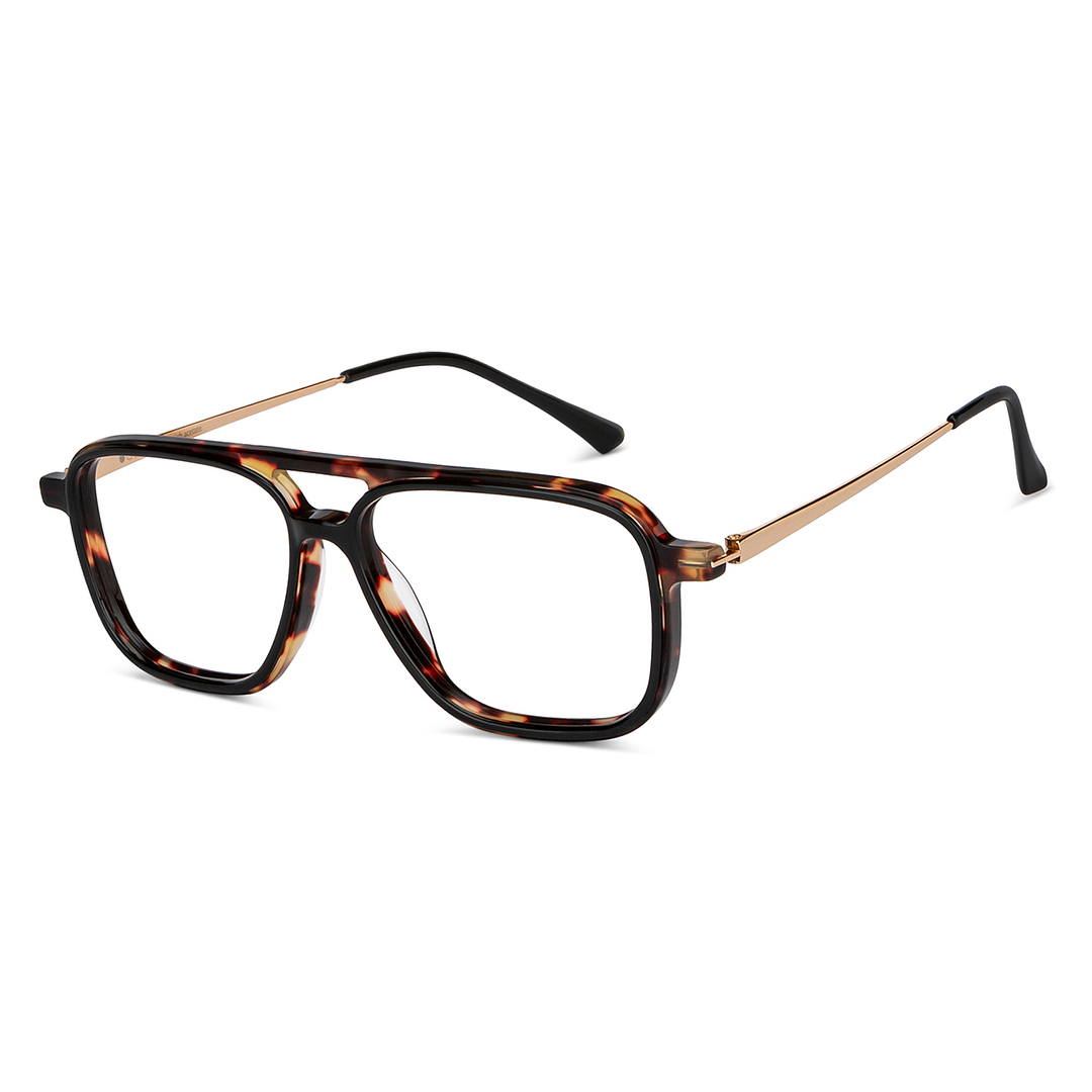 John Jacobs Online Light Brown Full Rim Square right side