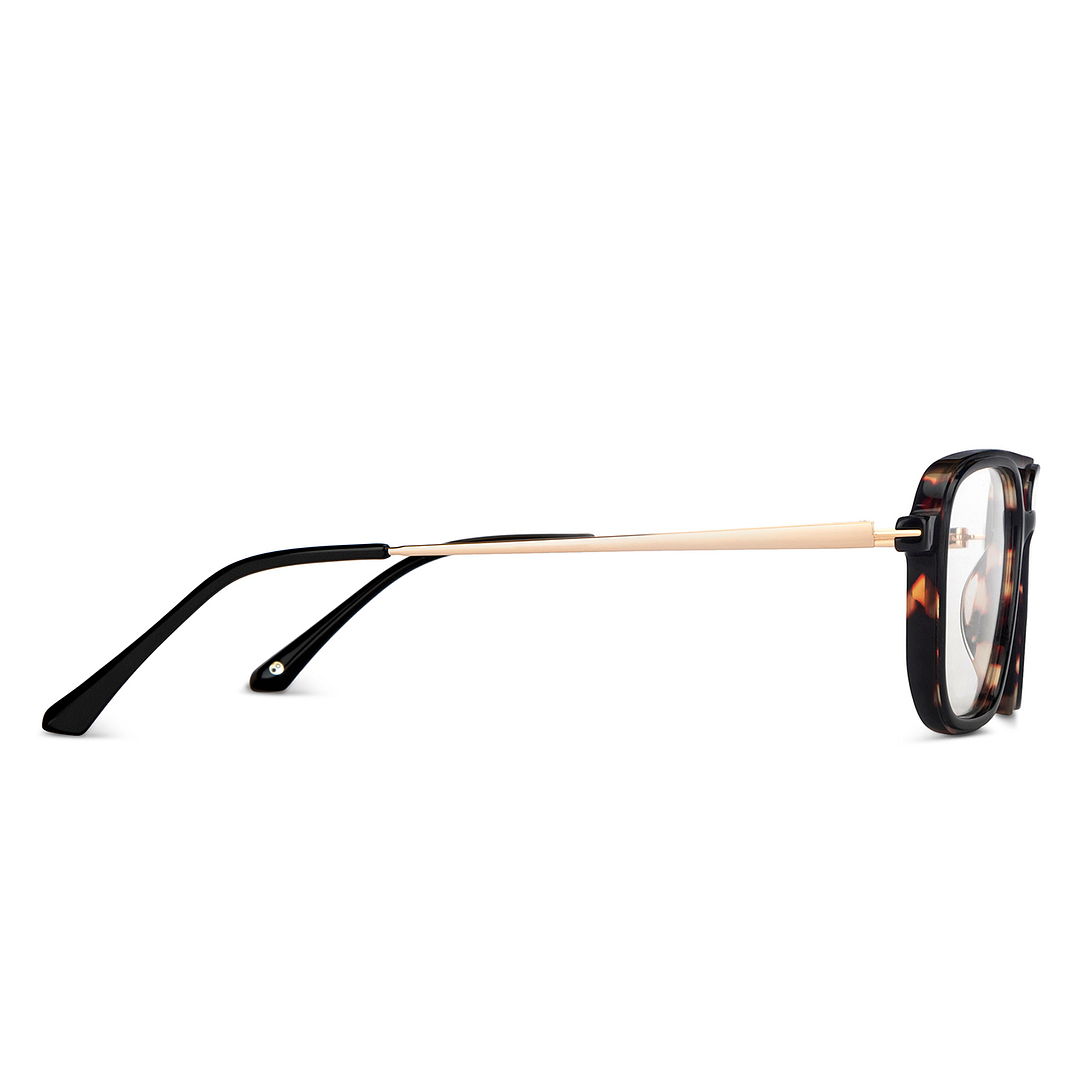 John Jacobs Online Light Brown Full Rim Square left side