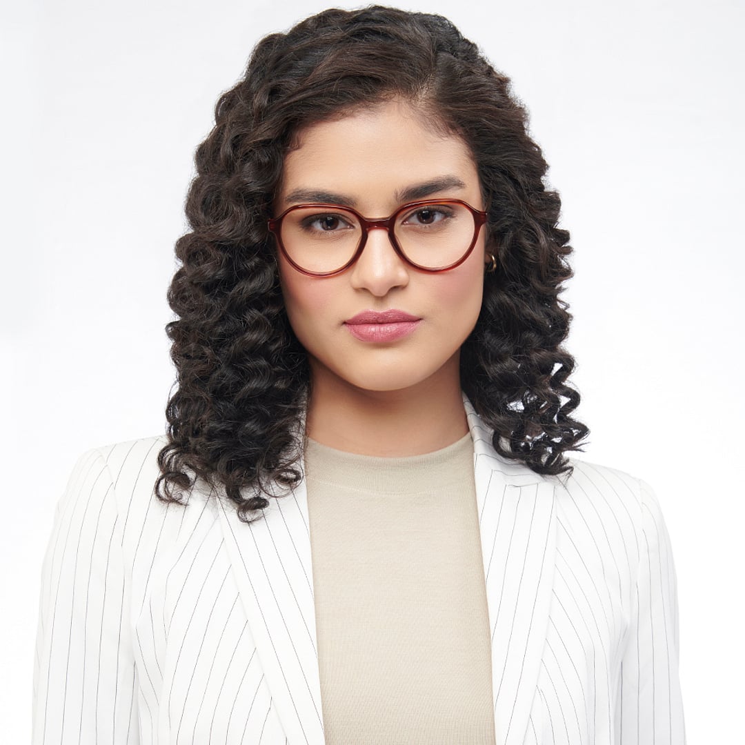 John Jacobs Online Tortoise Full Rim Round left side