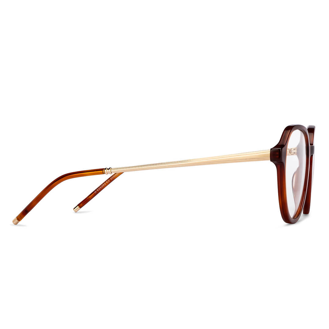 John Jacobs Online Tortoise Full Rim Round left side