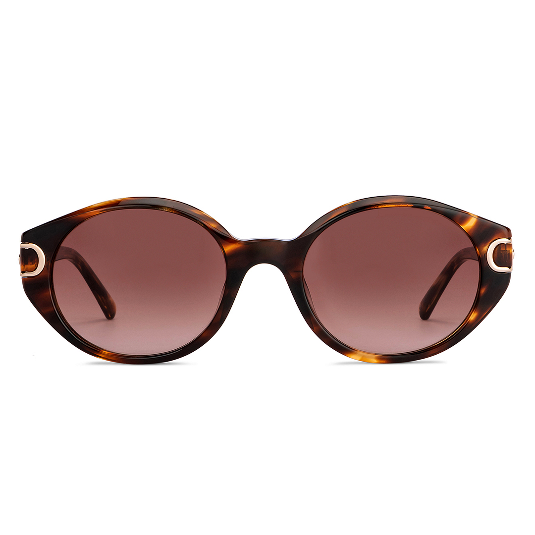 John Jacobs Online Tortoise Full Rim Round left side