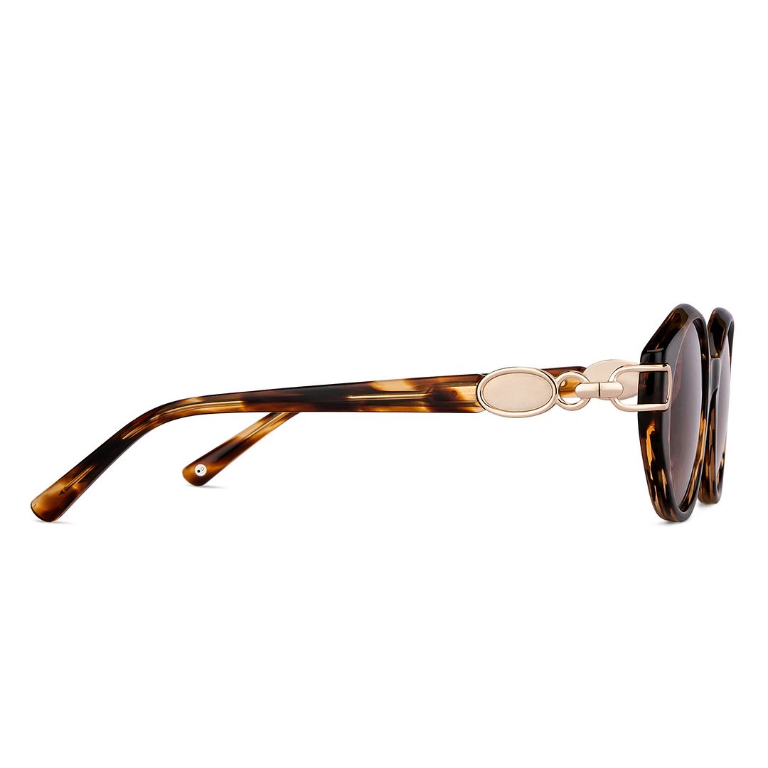 John Jacobs Online Tortoise Full Rim Round left side