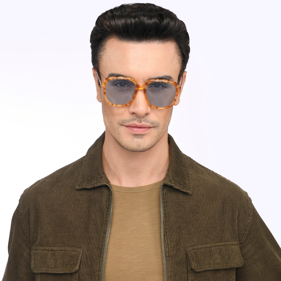 John Jacobs Online Tortoise Full Rim Square left side