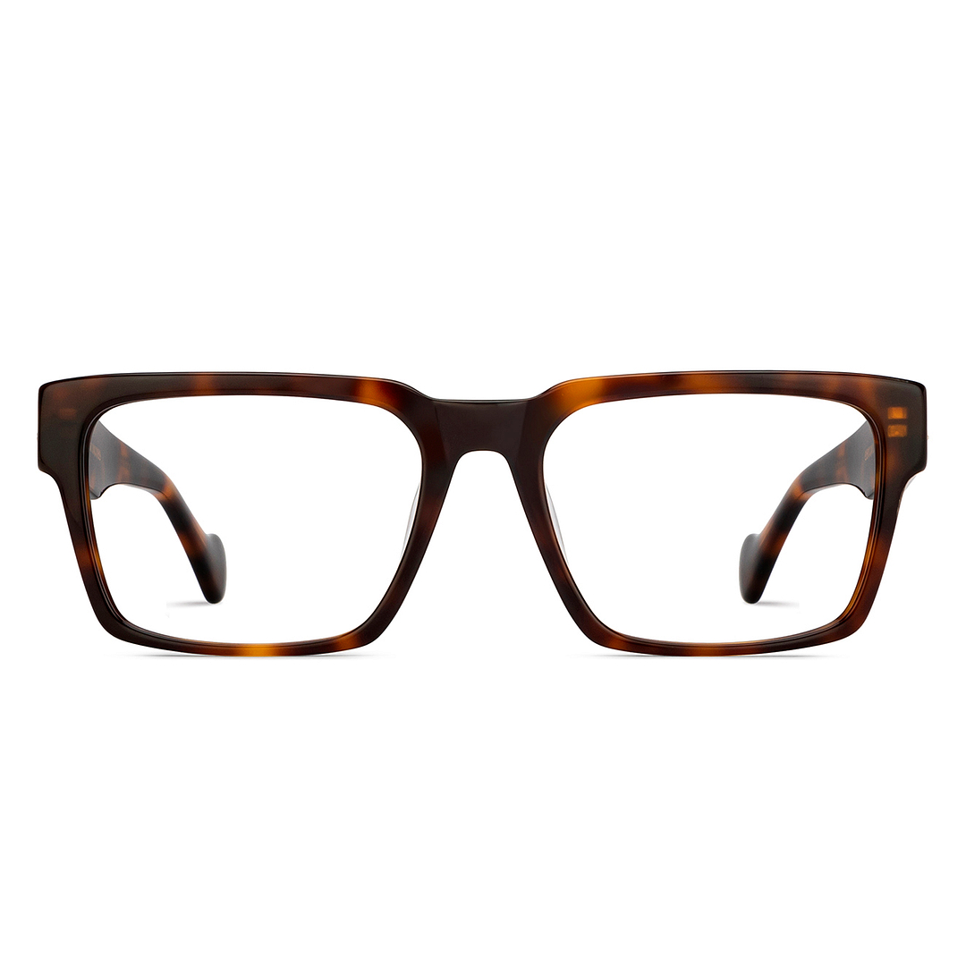 John Jacobs Tortoise Full Rim Square right side